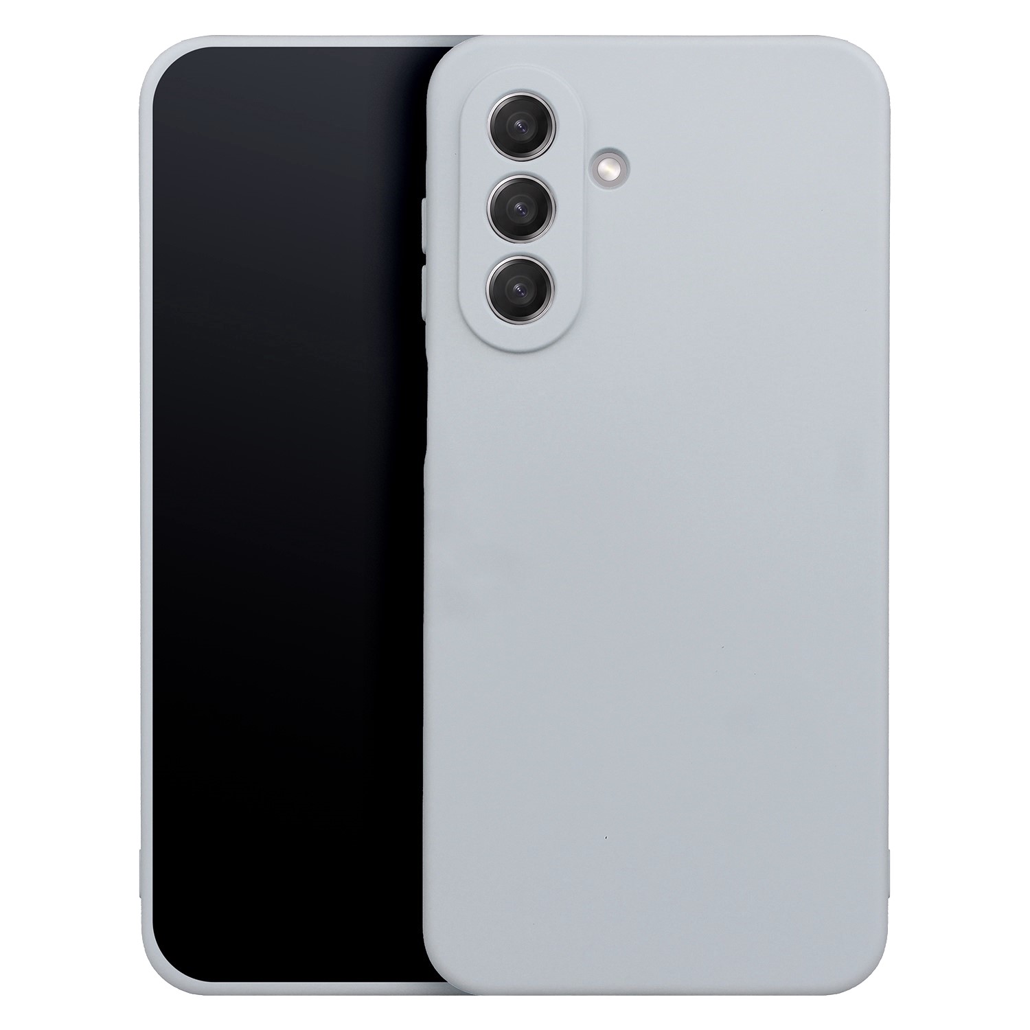 samsung-a18-coque-gris-1 Samsung Galaxy A18 4G / A17 4G-5G - Housse silicone souple - Gris - Phonit – Image 1
