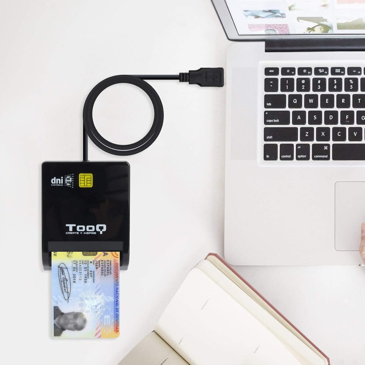 Lecteur de carte d'identité eID - USB-A - TRQ-210B - Tooq – Image 2