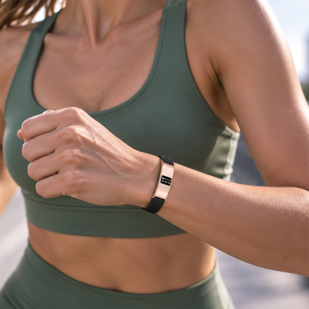Bracelet connecté bluetooth - Elegance B8 - Rose Gold - Forever – Image 4